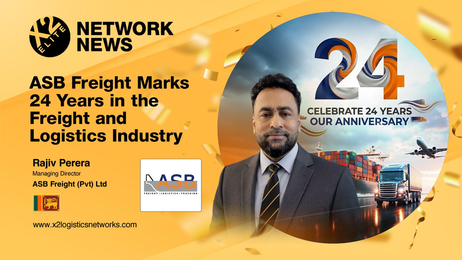 ASB Freight Marks 24 Years in the Freight and Logistics Industry